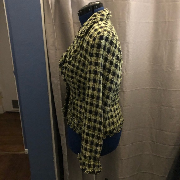 Women Green and Black Jacket - Picture 3 of 5